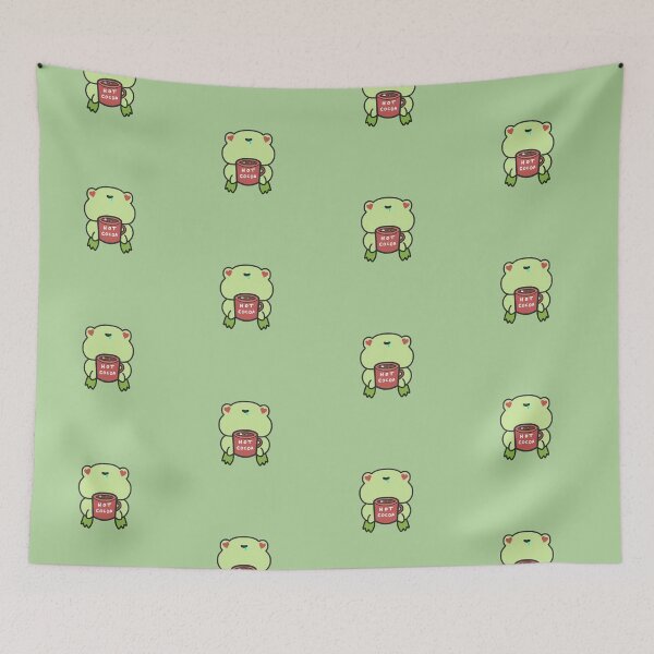 Item preview, Frog Hot Cocoa Cozy Cute Handdrawn designed and sold by patrick10reyes.