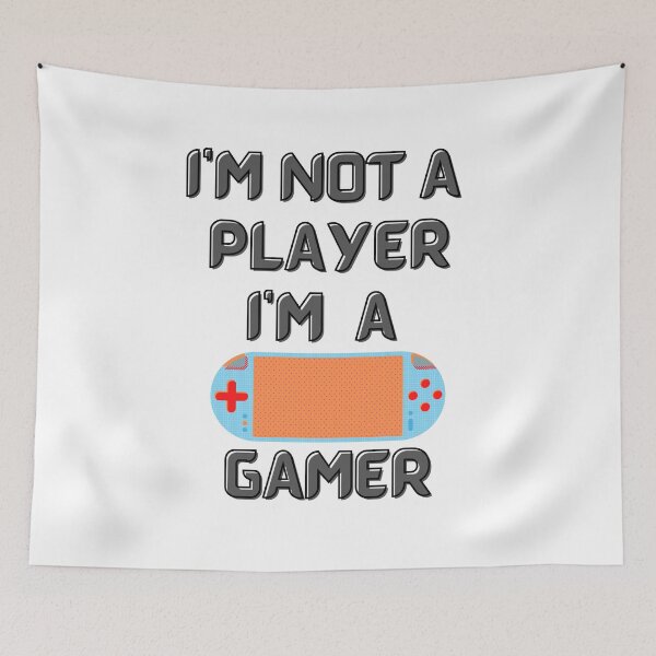 Item preview, I'm Not A Player I'm A Gamer designed and sold by kindtoearth.