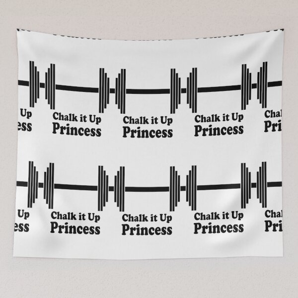 Item preview, Chalk it up Princess Weightlifting 3 designed and sold by MUZA9.