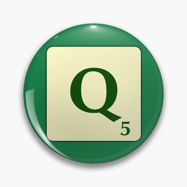 Item preview, Scrabble tile of the 5 point Q designed and sold by fgrdisseny.