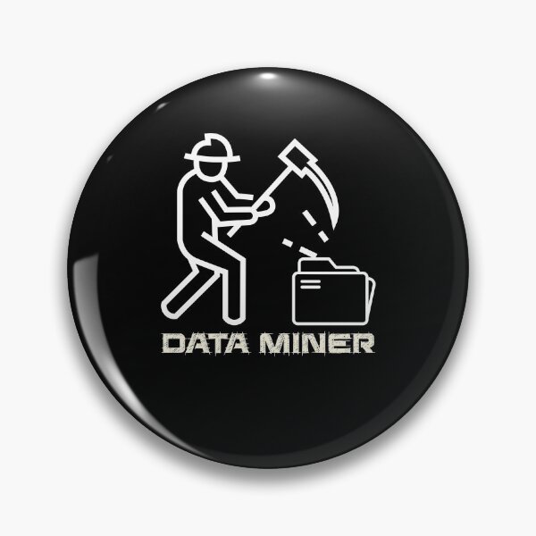 Artikelvorschau, Data Miner Algorithmen für maschinelles Lernen Data Mining Big Data entworfen und verkauft von Nessshirts.