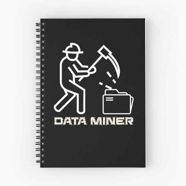 Artikelvorschau, Data Miner Algorithmen für maschinelles Lernen Data Mining Big Data entworfen und verkauft von Nessshirts.