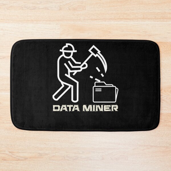 Artikelvorschau, Data Miner Algorithmen für maschinelles Lernen Data Mining Big Data entworfen und verkauft von Nessshirts.
