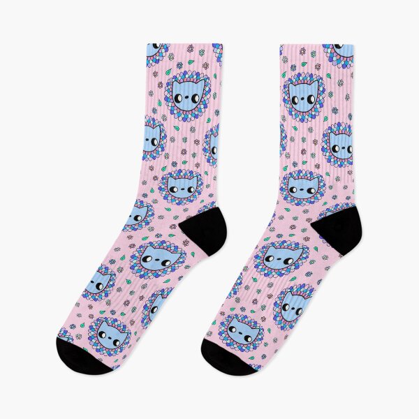 Item preview, floral kitty.... designed and sold by StudioNort.