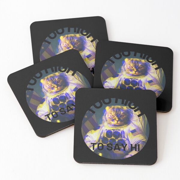 Item preview, Too High To Say Hi | We Are The Universe designed and sold by AlfaEcho.