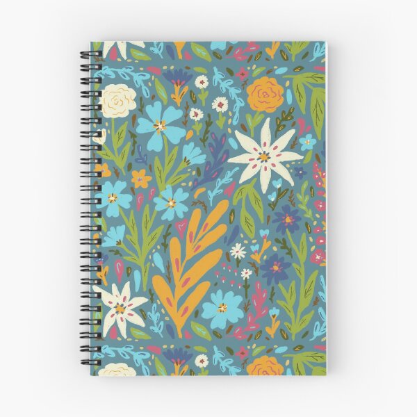 Item preview, Blue Flower Pattern designed and sold by CreativeDragon1.