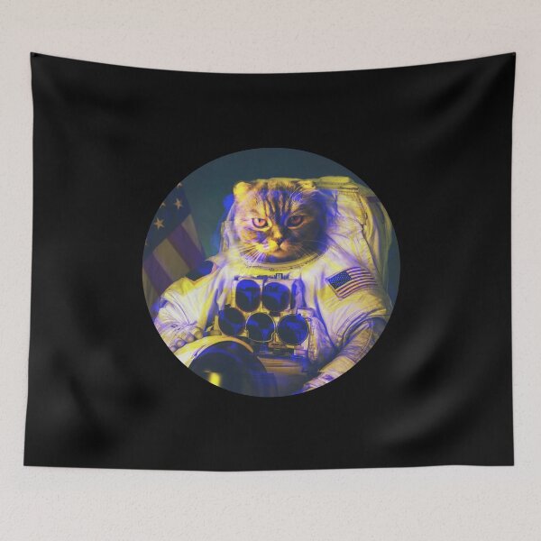 Item preview, High Cat Astronaut | We Are The Universe designed and sold by AlfaEcho.