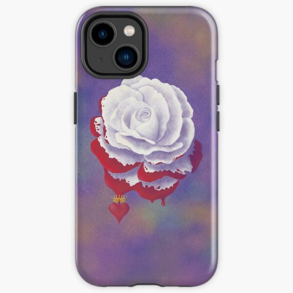 Painted Rose - Rectangular Image iPhone Tough Case