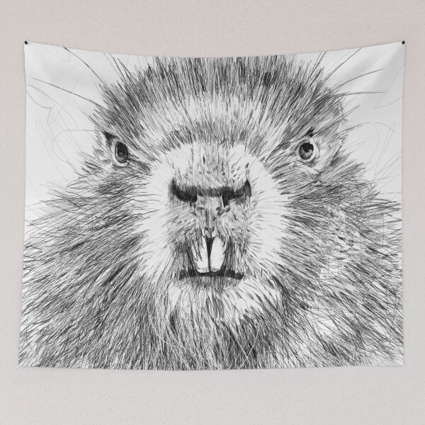 Item preview, BEAVER pencil portrait .1 designed and sold by lautir.