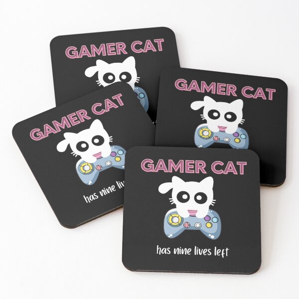 Item preview, Gamer Cat - Cat person - Cats taking over designed and sold by For the love of Pixels.
