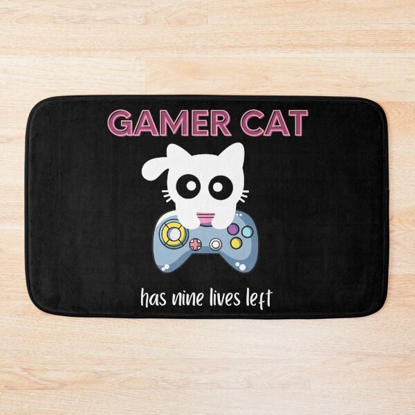 Item preview, Gamer Cat - Cat person - Cats taking over designed and sold by For the love of Pixels.