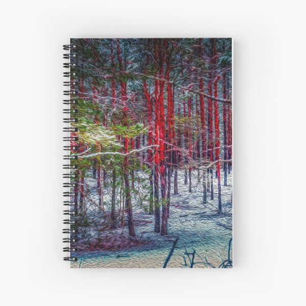 Aperçu de l'œuvre Arbres rouges créée et vendue par massimousai.