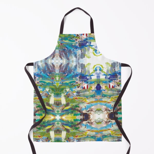 Item preview, Camouflage Rorschach pattern forest trend abstract painting gift designed and sold by Anna Härtelt.