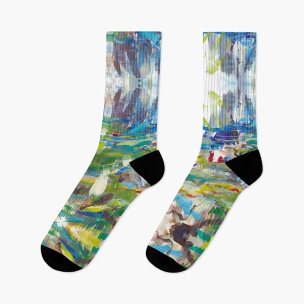 Item preview, Camouflage Rorschach pattern forest trend abstract painting gift designed and sold by Anna Härtelt.