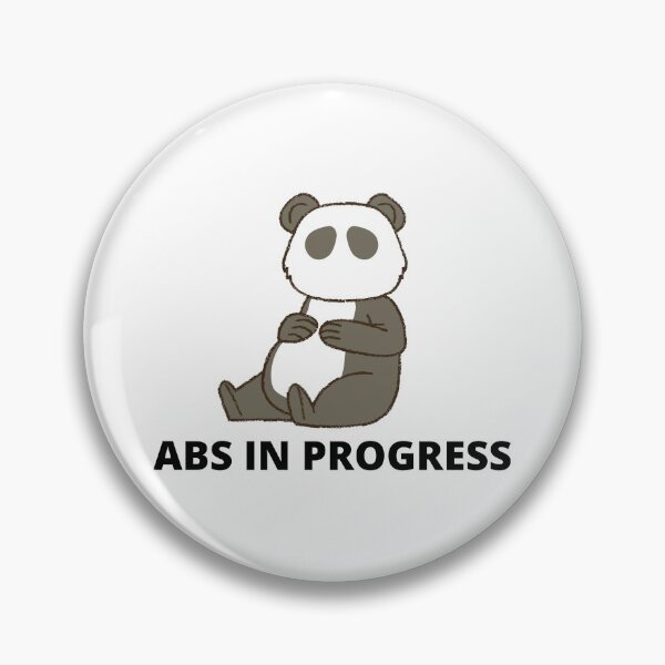 Item preview, Funny Panda abs in progress - Cute Animal Friendly Panda - Gift for Panda Lovers designed and sold by CaitU.