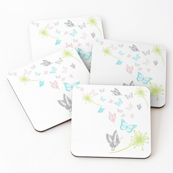 Item preview, Pastel butterflies designed and sold by PBerry.