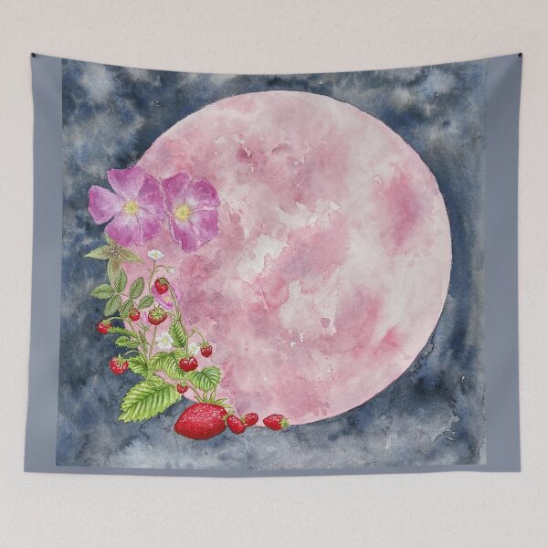 Item preview, Full Strawberry Moon - June designed and sold by Jess Purser.