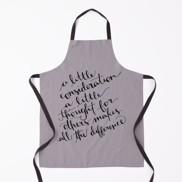 Item preview, A Little Consideration Makes All The Difference Quote designed and sold by taiche.