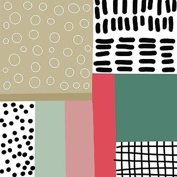 Artwork thumbnail, Patchwork Pattern by redstitchlab