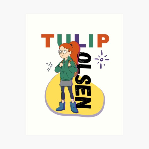 Infinity Train: Tulip Olsen Art Print for Sale by MiescaPh