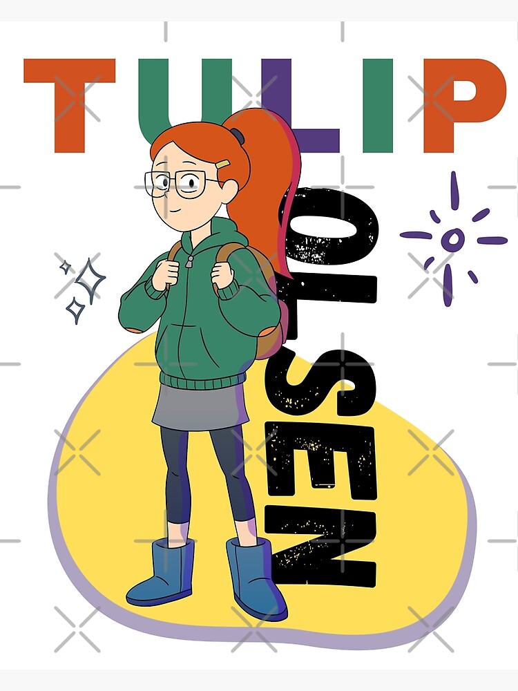 Infinity Train: Tulip Olsen Art Print for Sale by MiescaPh