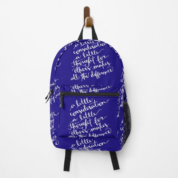 Item preview, A Little Consideration Makes All The Difference Quote designed and sold by taiche.