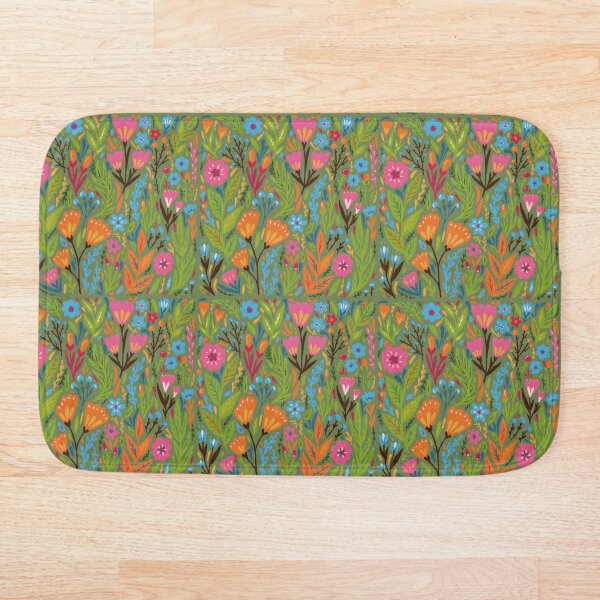 Item preview, Green flower pattern designed and sold by CreativeDragon1.