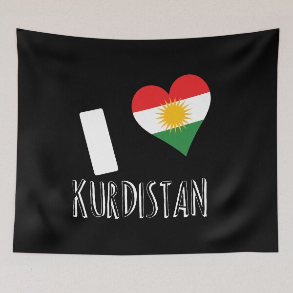 Item preview, I love Kurdistan T-shirt hoodie shirt tshirt tee flag heart sun designed and sold by Kurdish T-shirt.