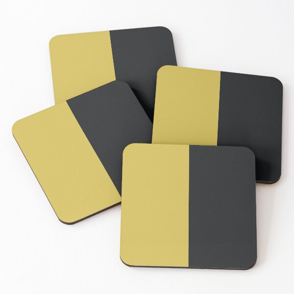 Item preview,  Mustard and Black Solid Color designed and sold by PabloPatterns.