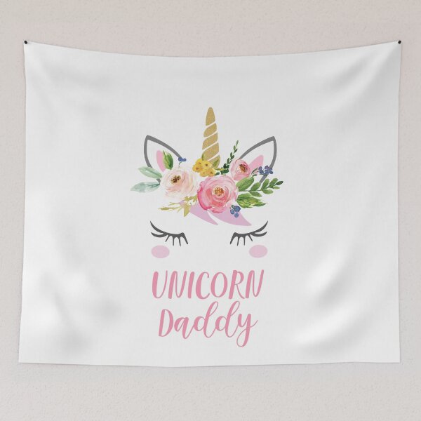 Item preview, Unicorn Daddy T-Shirt, Cute Unicorn Dad Gift designed and sold by HammonArt.