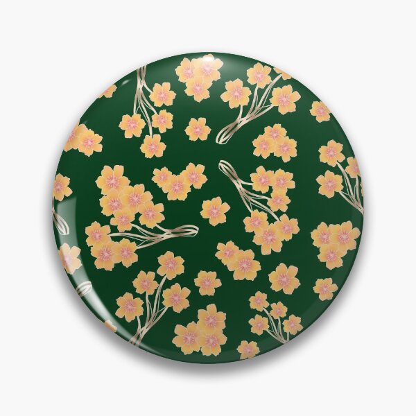 Item preview, DELICATE ORANGE & BROWN FLORAL PATTERN  designed and sold by Warenae.