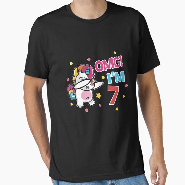 2012 Bday Gift Omg! I'm 7 Years Old Unicorn Dabbing Tshirt 2012 Bday Gift Omg! I'm 7 Years Old Unicorn Dabbing Tshirt