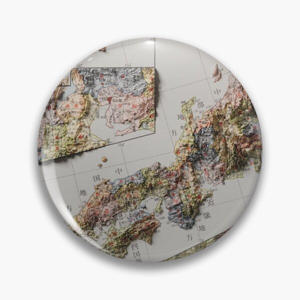 Item preview, Japan Administrative divisions (1956) - 3D Render designed and sold by Henrik Gulliksen Schüller.
