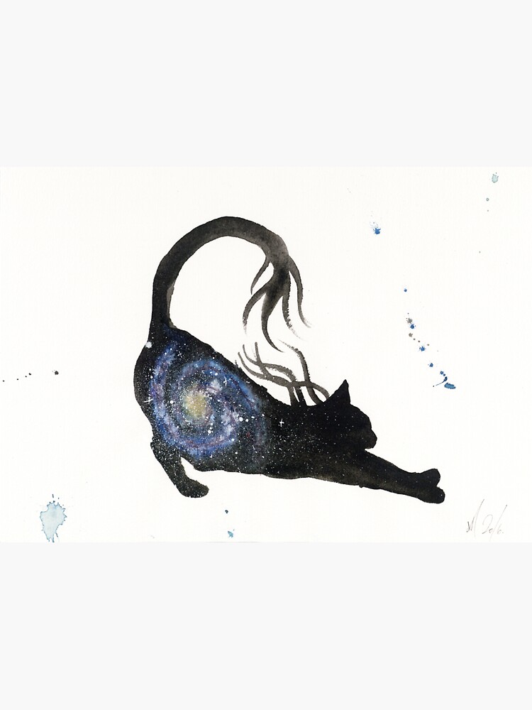 Spiral Galaxy Cat by creaturesofnat