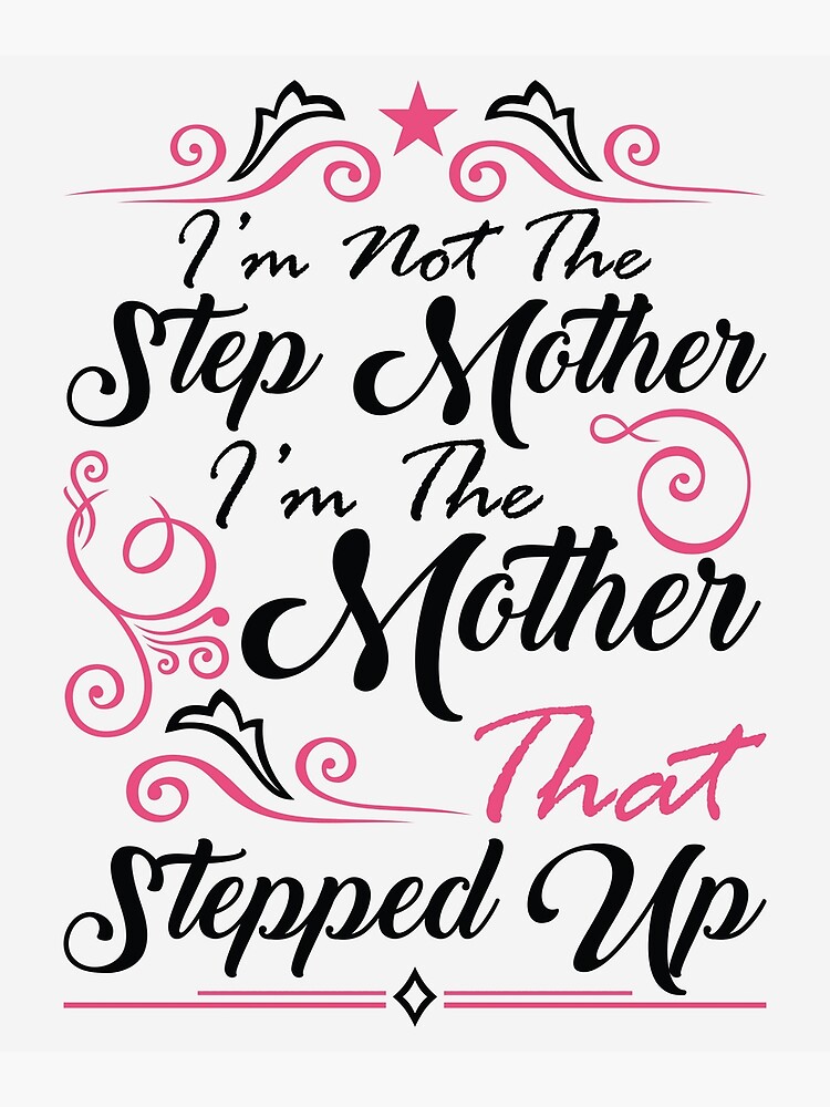 Christmas Gift For Stepmother Stepmom Gifts For Mother's Day Step Mom  Canvas Gifts - Oh Canvas