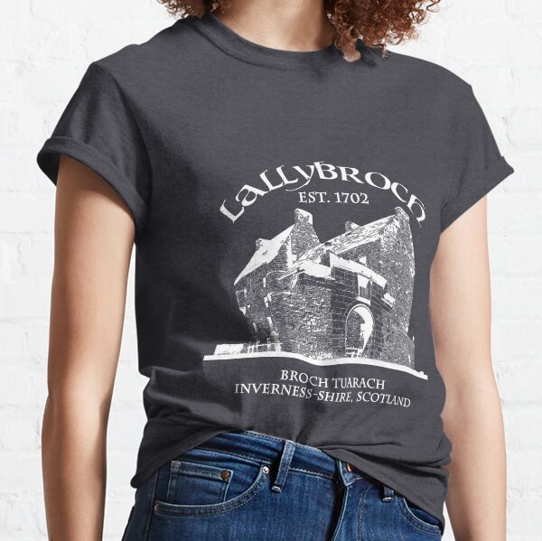 Lallybroch Outlander WEISS Classic T-Shirt