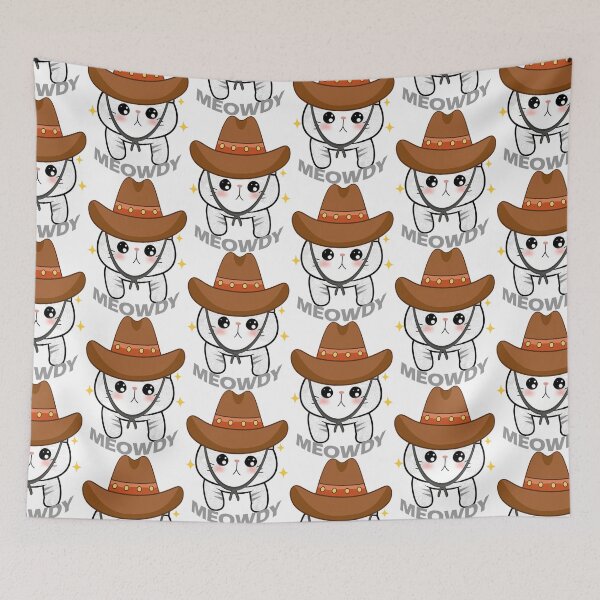Item preview, Meowdy - Funny Mashup Between Meow and Howdy - Cat Meme designed and sold by Independence arrival.