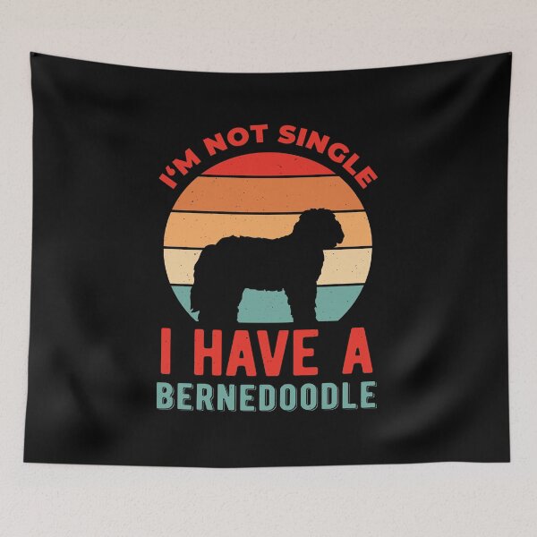 Item preview, Funny Bernedoodle designed and sold by artworkbyrihen.