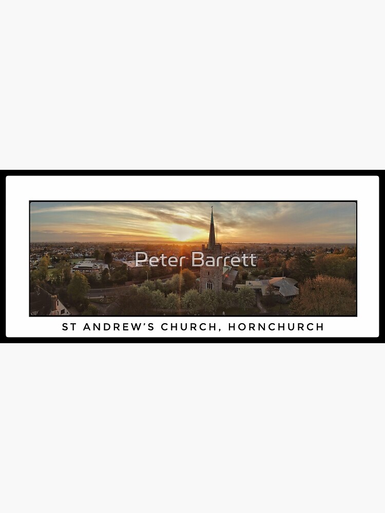 St Andrews Church Sunrise Panorama by hartrockets