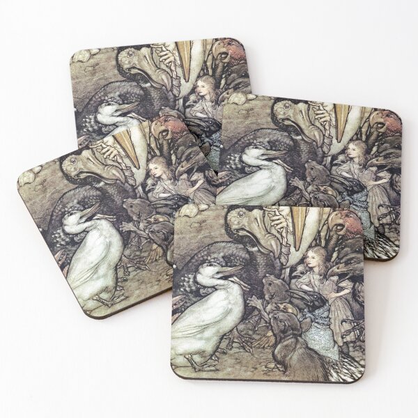 Item preview, Alice by the Sea by Arthur Rackham - Vintage Art designed and sold by RickE.