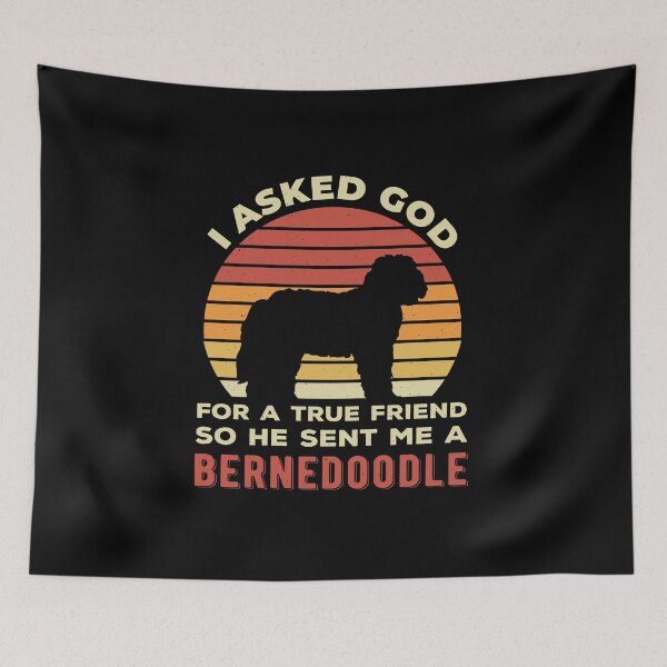 Item preview, Funny Bernedoodle designed and sold by artworkbyrihen.
