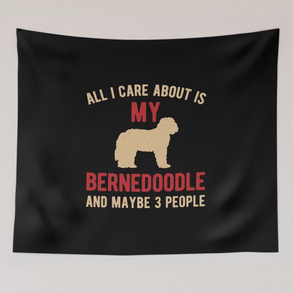 Item preview, Funny Bernedoodle designed and sold by artworkbyrihen.