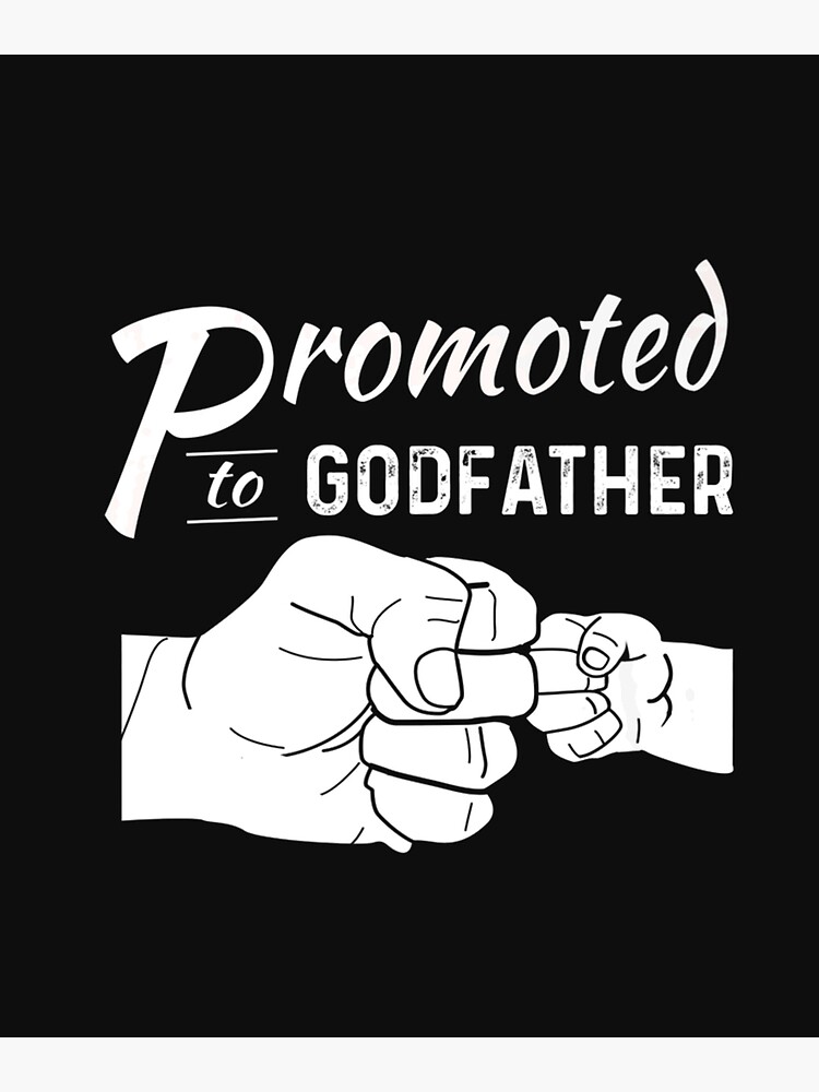 Mens Promoted To Godfather Uncle Fathers Day Gift