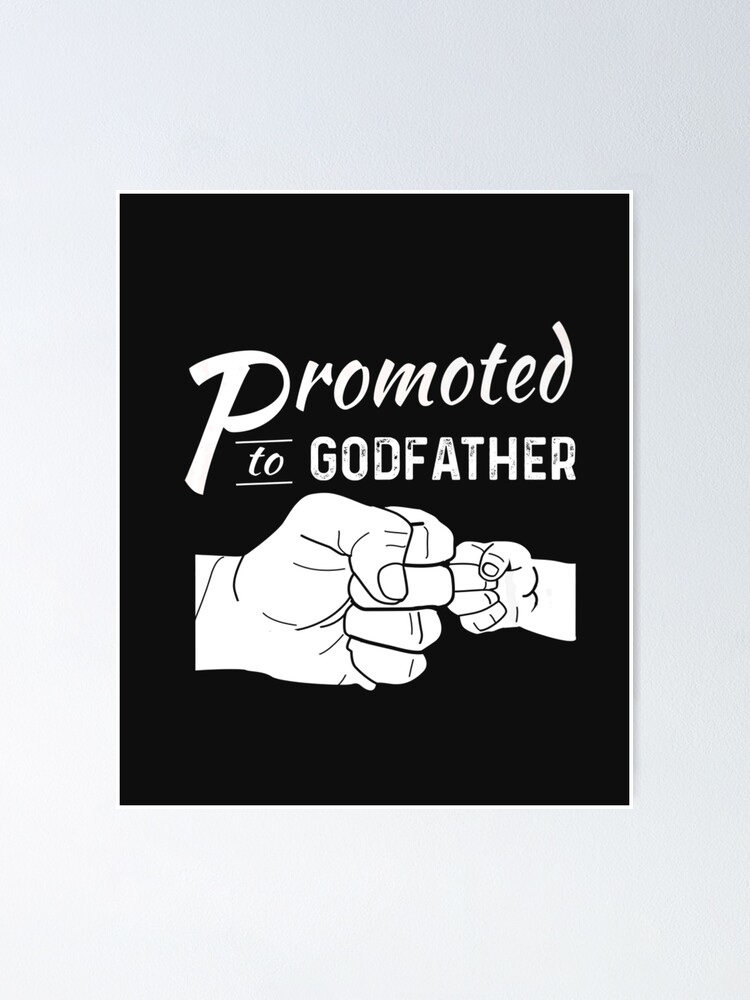 Mens Promoted To Godfather Uncle Fathers Day Gift