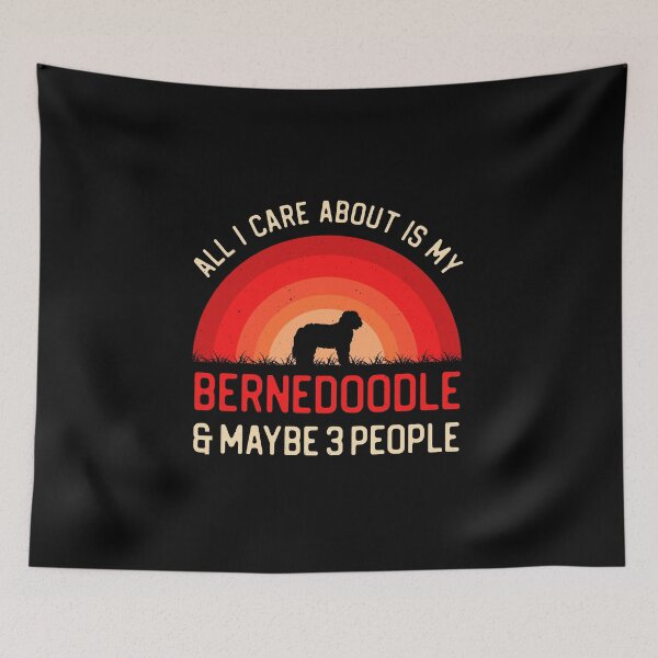 Item preview, Funny Bernedoodle designed and sold by artworkbyrihen.