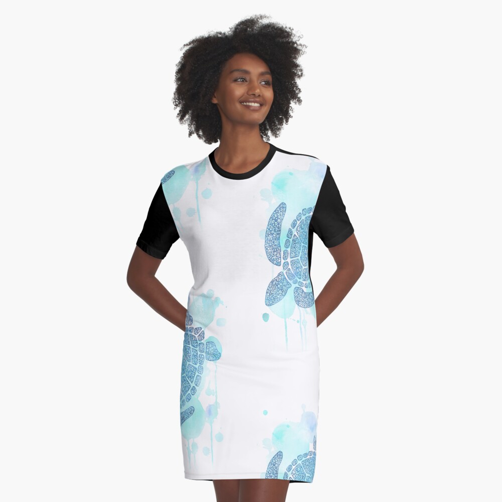 Item preview, Graphic T-Shirt Dress designed and sold by hayleylauren.