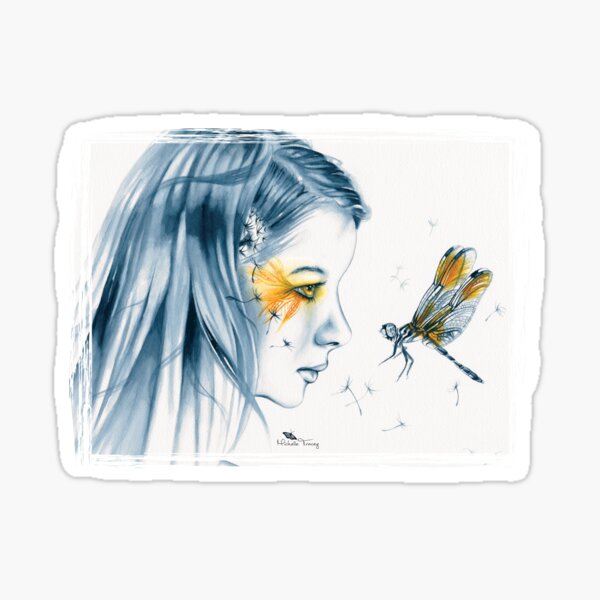 Dragonfly Totem Sticker