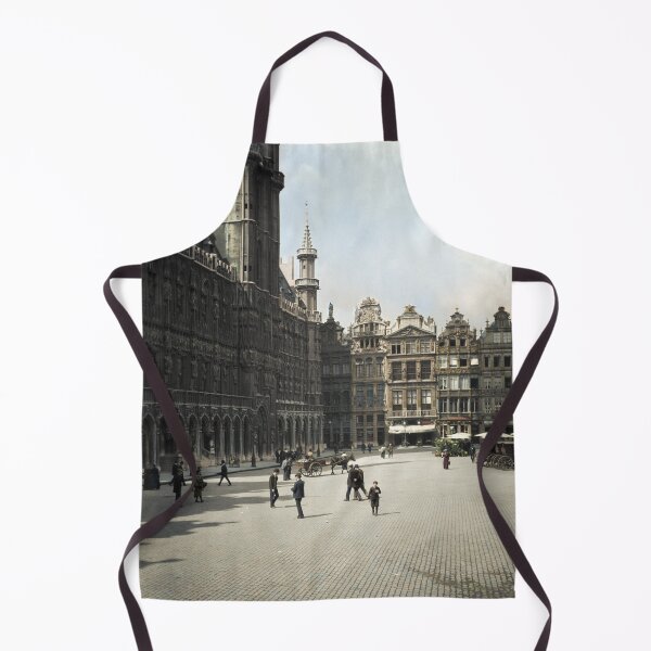 Item preview, Grand Place of Brussels in 1904 designed and sold by BaptisteColors.