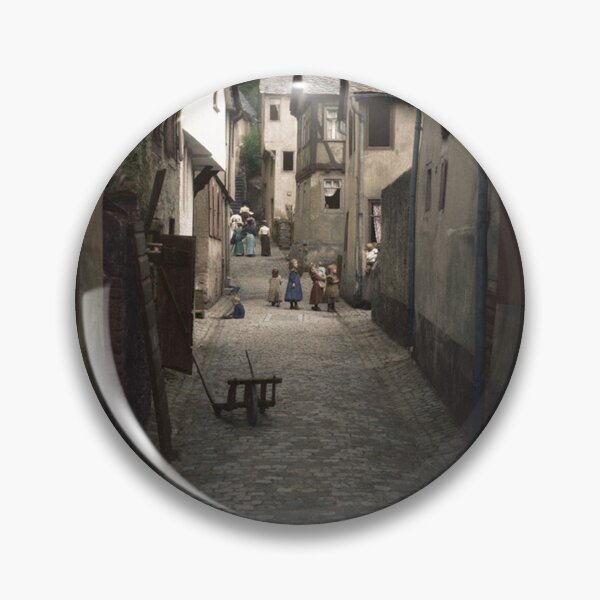Item preview, Small village in Northern Europe, 1908 designed and sold by BaptisteColors.