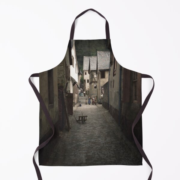 Item preview, Small village in Northern Europe, 1908 designed and sold by BaptisteColors.